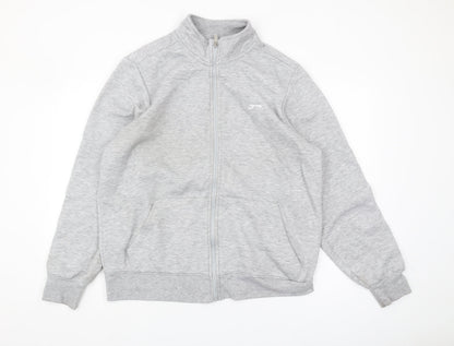 Mens UK Size L Slazenger Grey Basic Jacket