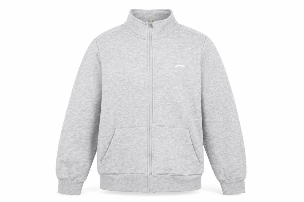 Mens UK Size L Slazenger Grey Basic Jacket