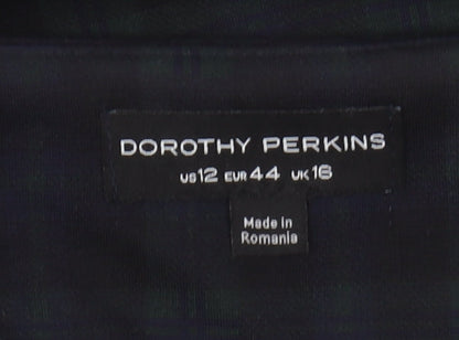 Womens UK Size 16 Dorothy Perkins Multicoloured Basic Blouse