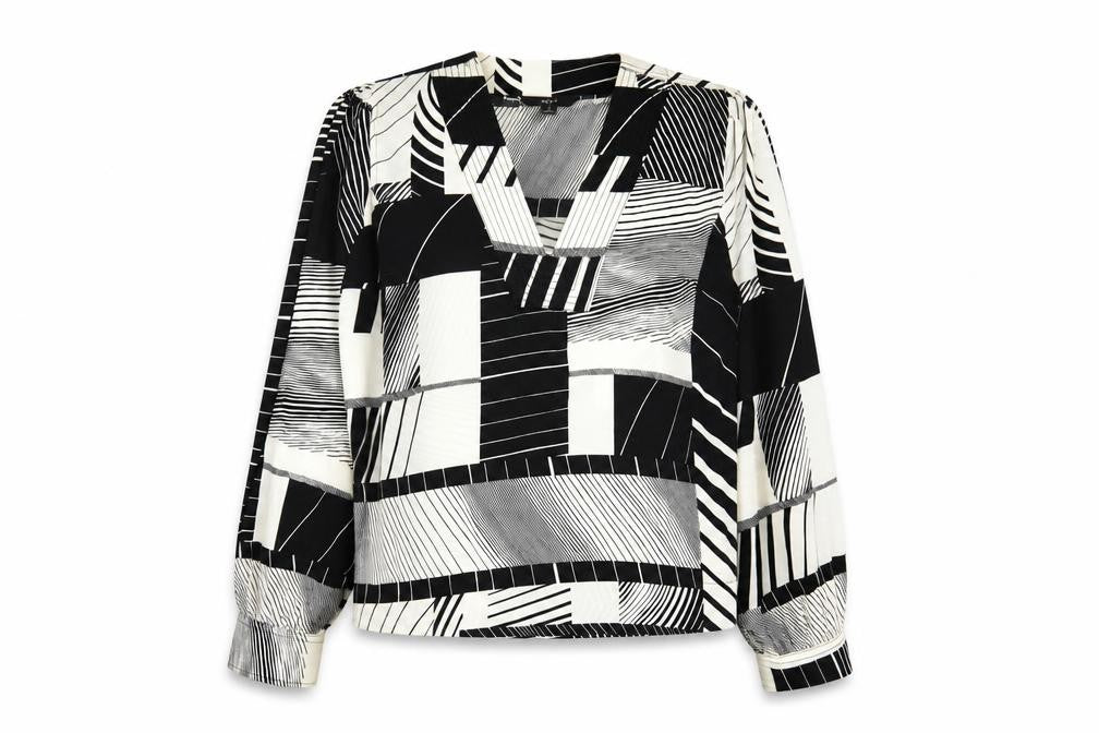 Womens UK Size 6 NEXT Multicoloured Basic Blouse
