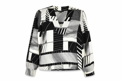 Womens UK Size 6 NEXT Multicoloured Basic Blouse