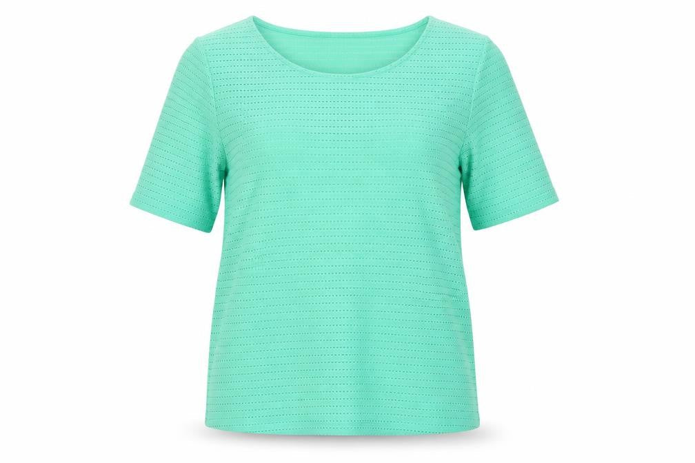 Womens UK Size 10 NEXT Green Basic T-Shirt