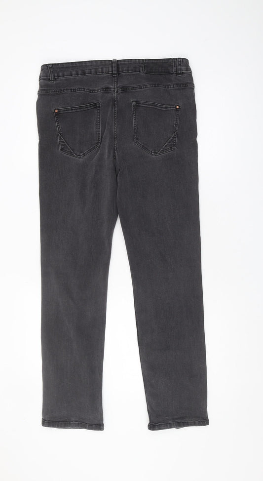 Nutmeg Women's Black Slim Jeans Size 14