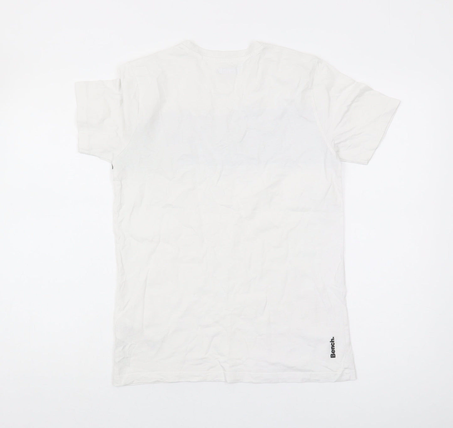 Bench Boys White Graphic T-Shirt 13-14 Years