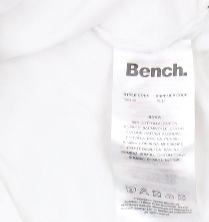 Bench Boys White Graphic T-Shirt 13-14 Years