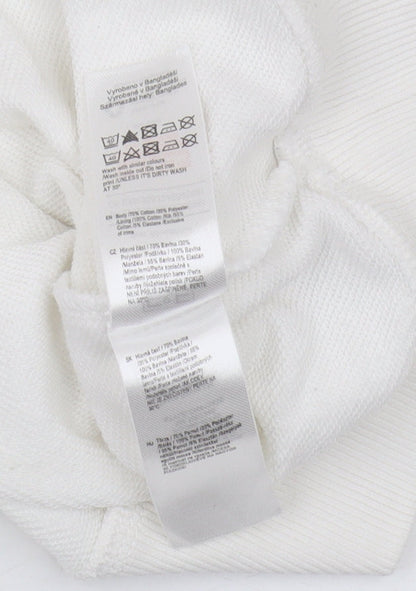 Oh Me Oh My Women’s White Pullover Hoodie UK 8