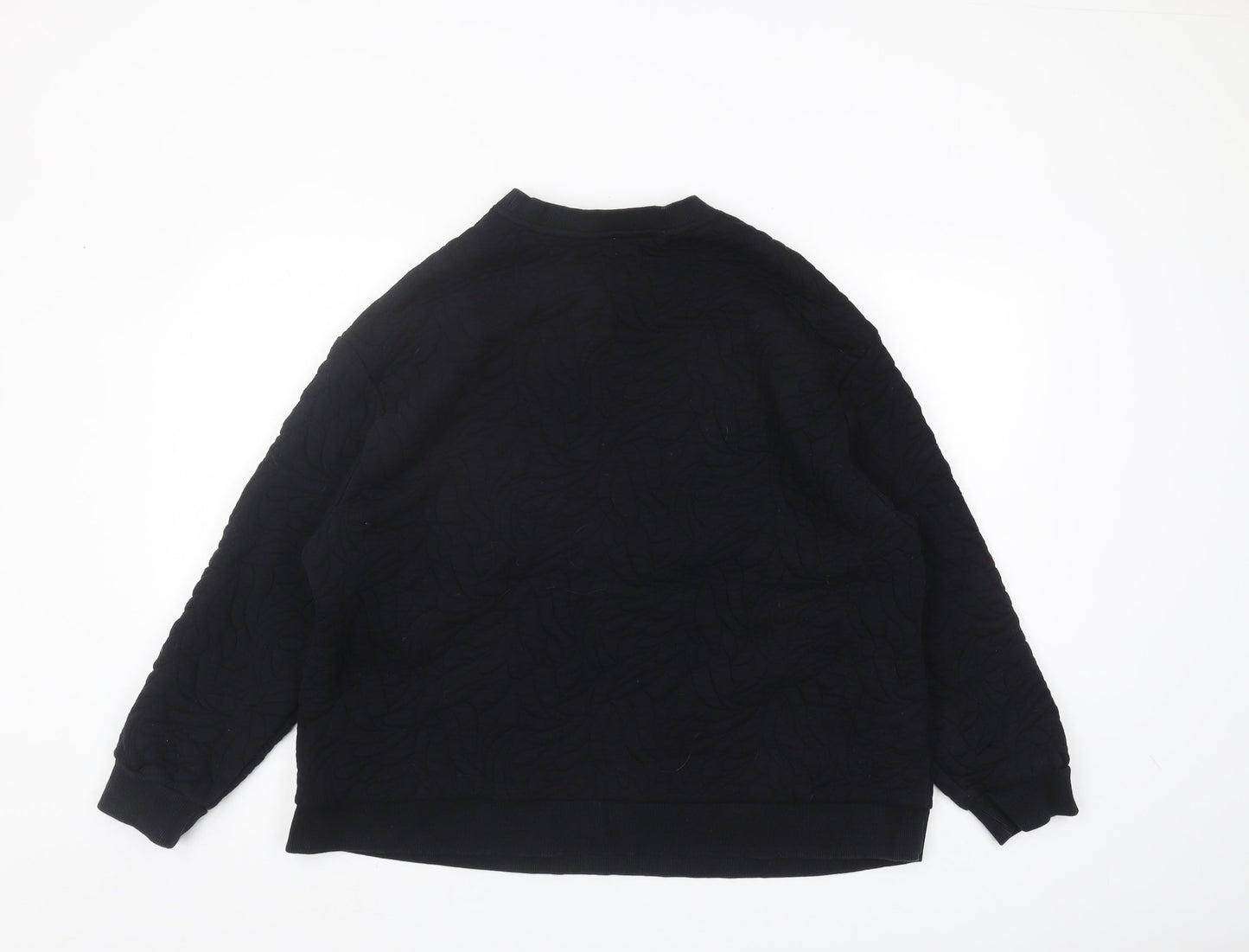 UK Size  Marks and Spencer Black Pullover Sweatshirt