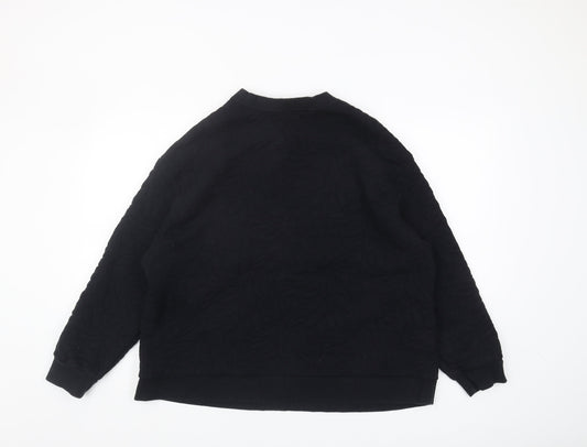 UK Size  Marks and Spencer Black Pullover Sweatshirt