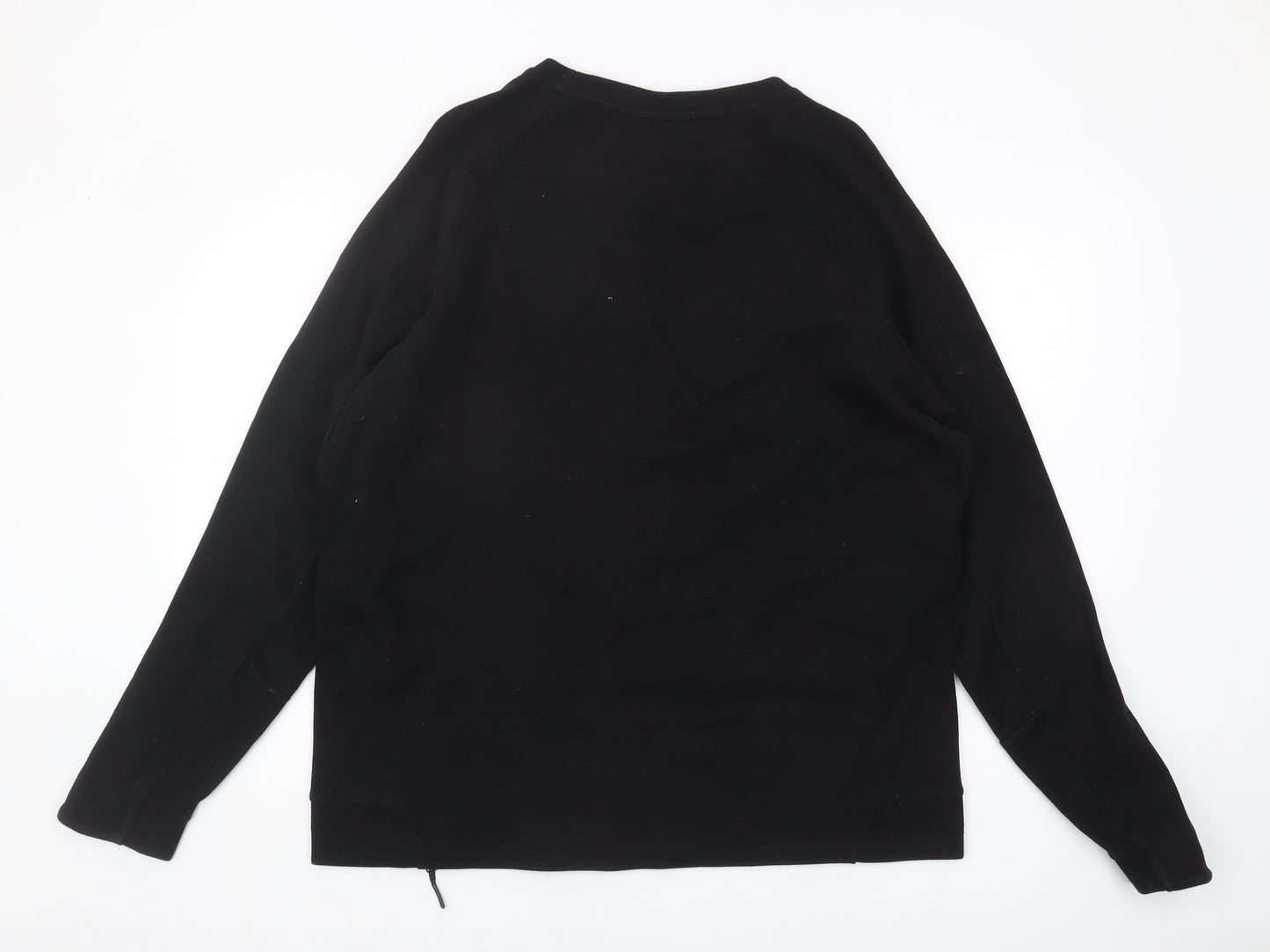 #Five Men's Black Pullover Sweatshirt L