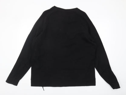 #Five Men's Black Pullover Sweatshirt L