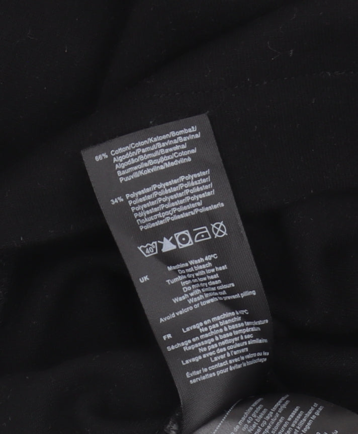 #Five Men's Black Pullover Sweatshirt L