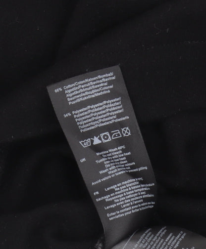 #Five Men's Black Pullover Sweatshirt L