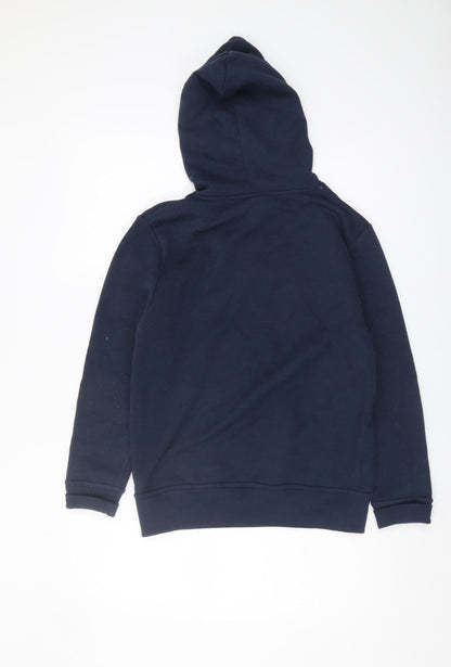Carbrini Boys Blue Pullover Hoodie 12-13 Years - Graphic Design