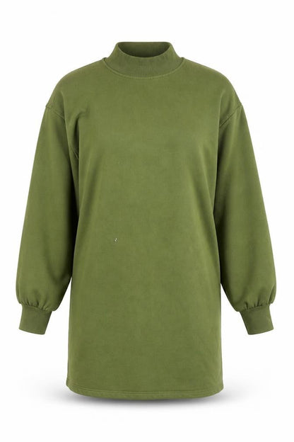 Bershka Green Women's Sweatshirt, Size S