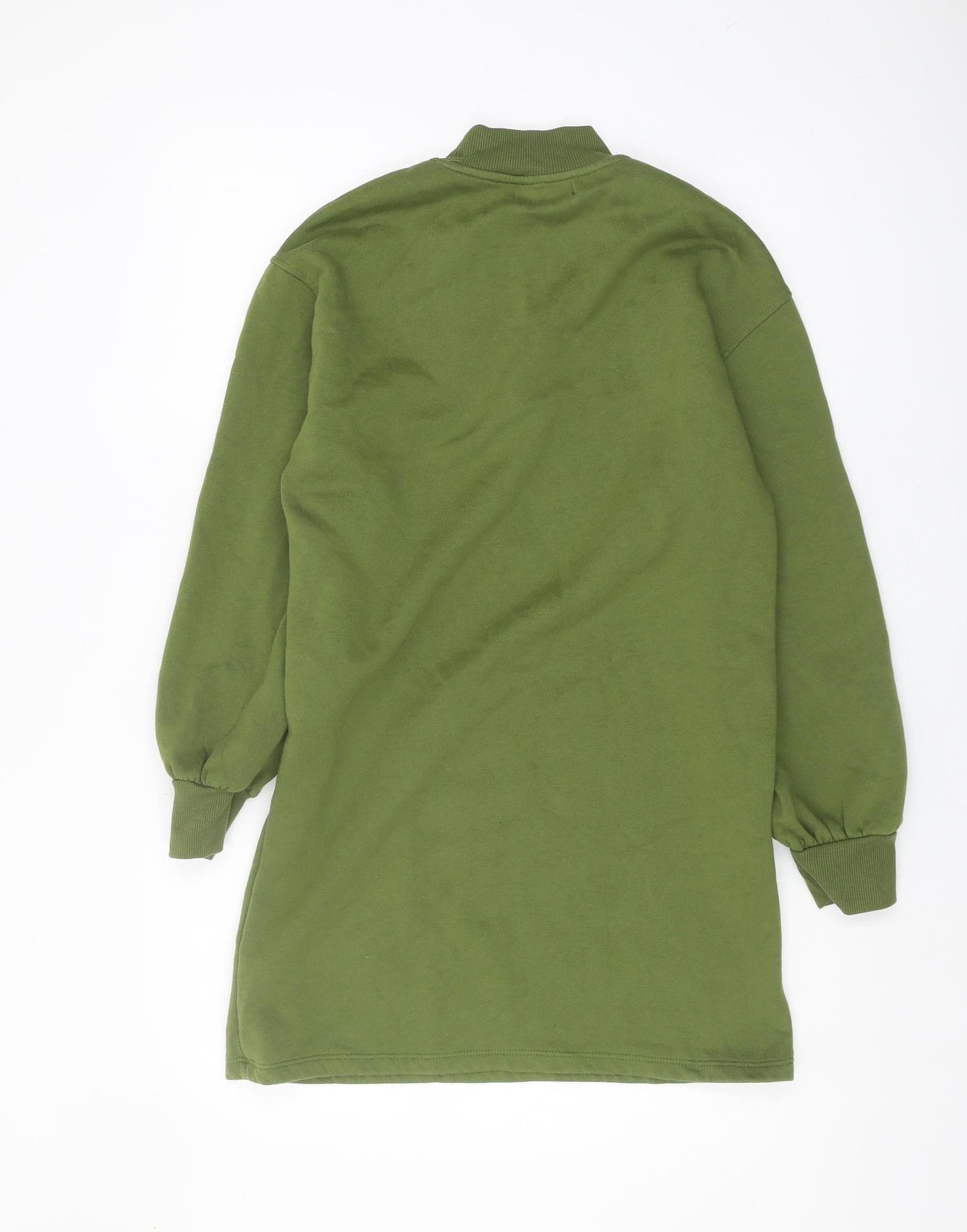 Bershka Green Women's Sweatshirt, Size S