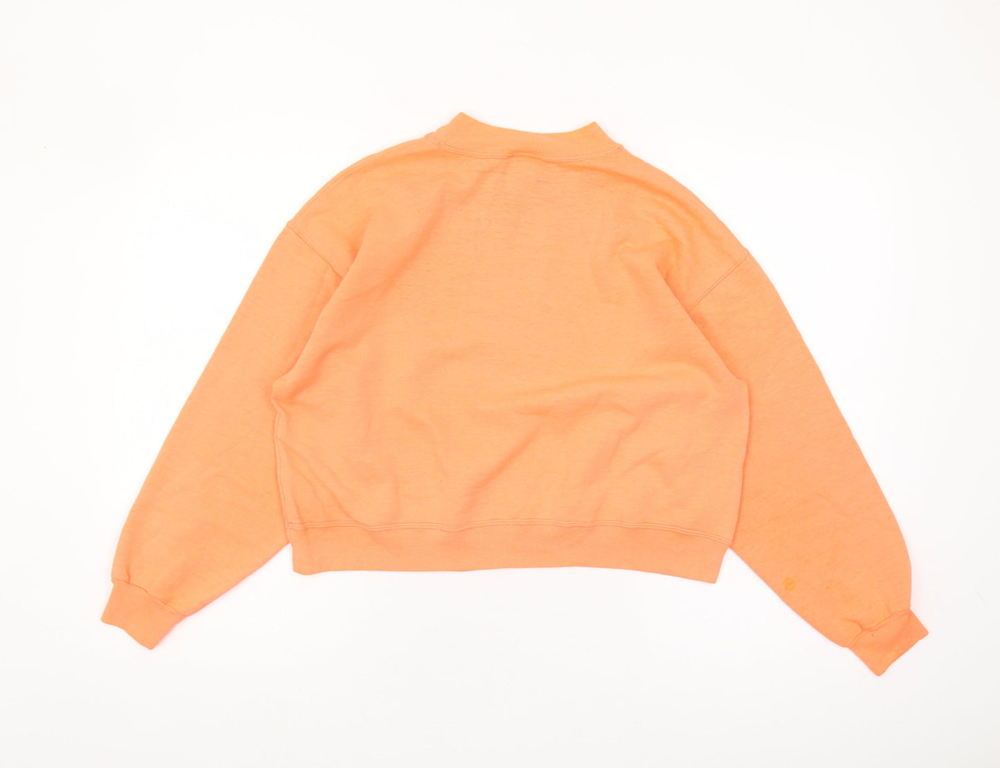 Reebok Women's Orange Pullover Sweatshirt - Size S