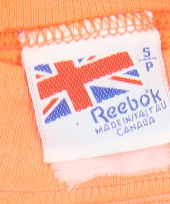 Reebok Women's Orange Pullover Sweatshirt - Size S