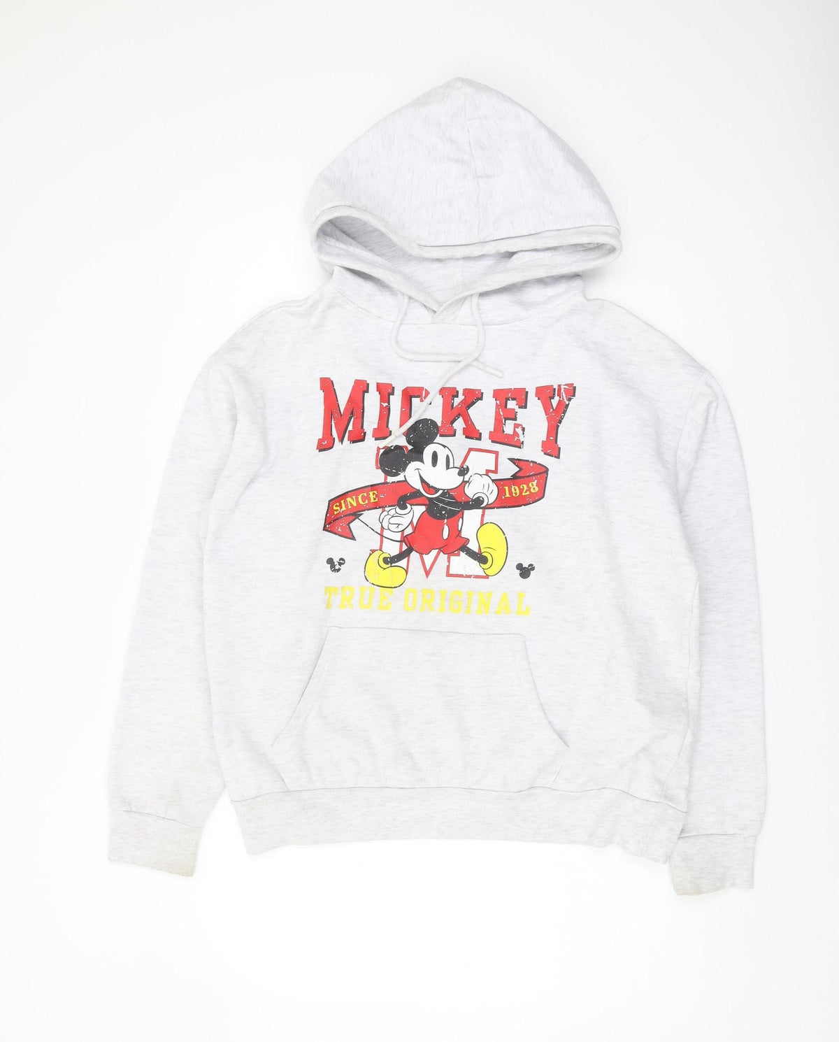 Womens UK Size M Disney Grey Pullover Hoodie