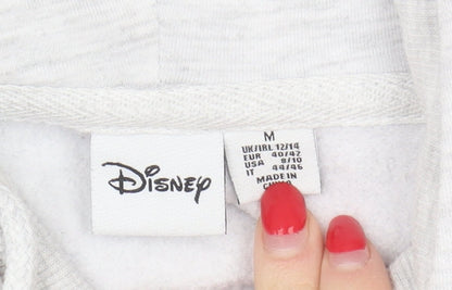 Womens UK Size M Disney Grey Pullover Hoodie