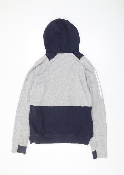Mens UK Size S adidas Grey Pullover Hoodie