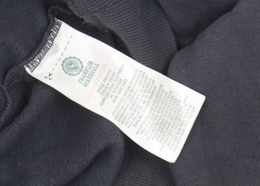 Franklin & Marshall Boys Blue Hoodie, Size 14-15 Years