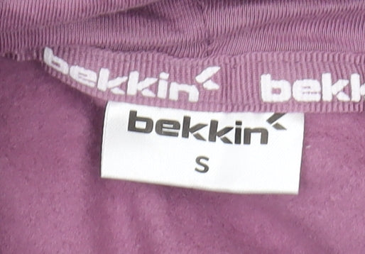 bekkin Women's Purple Pullover Hoodie - Size S, Casual Wear