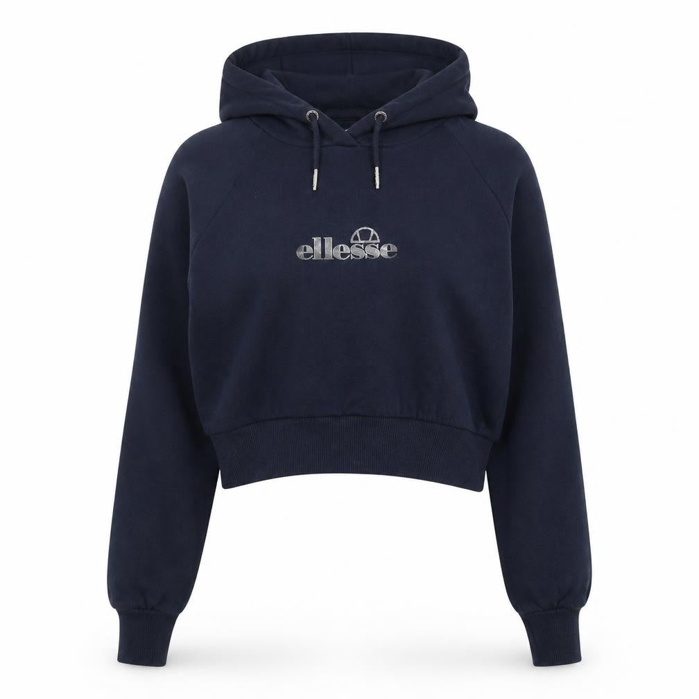 Womens UK Size 4 ellesse Blue Pullover Hoodie