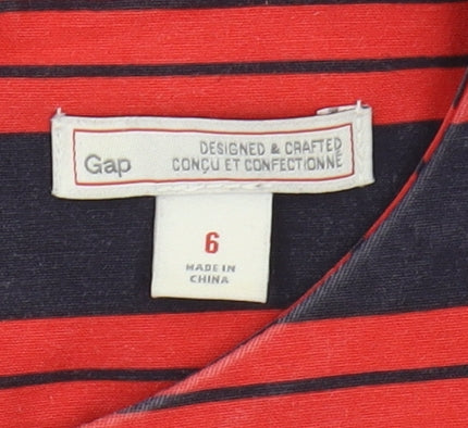 Gap Women's Striped Fit & Flare Dress, Size 6