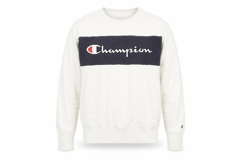 Womens UK Size XS Champion White Pullover Sweatshirt