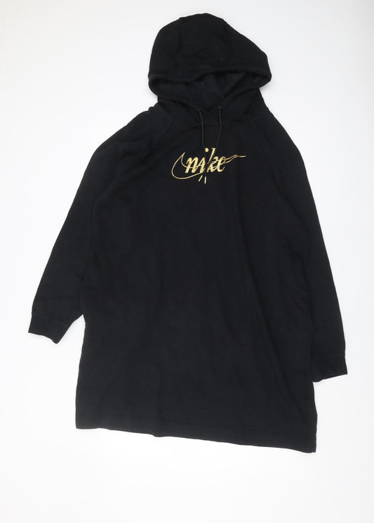 Nike Women's Black Pullover Hoodie Size M
