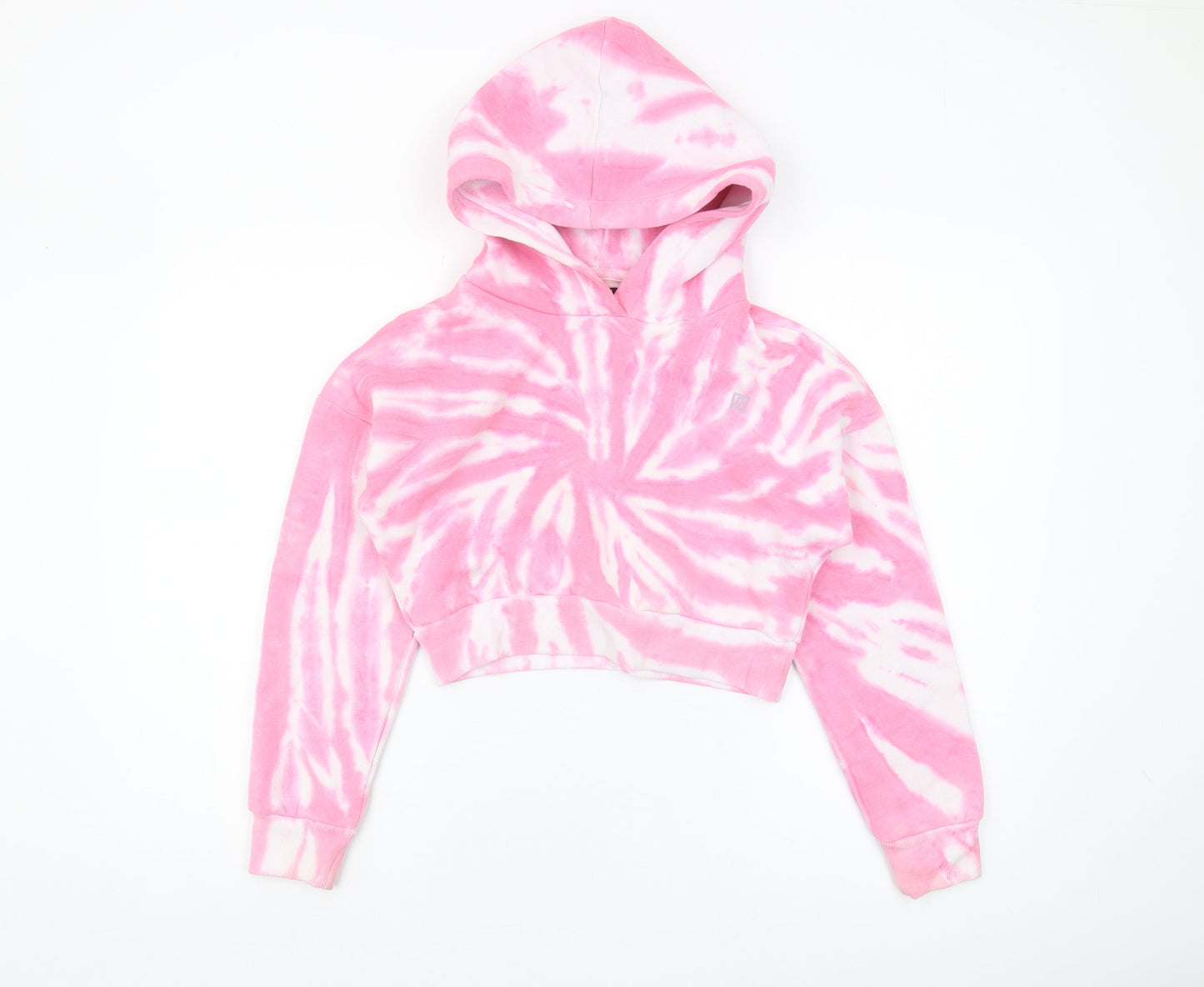 Dindydoll Girls Pink Tie-Dye Pullover Hoodie 8-9 Years