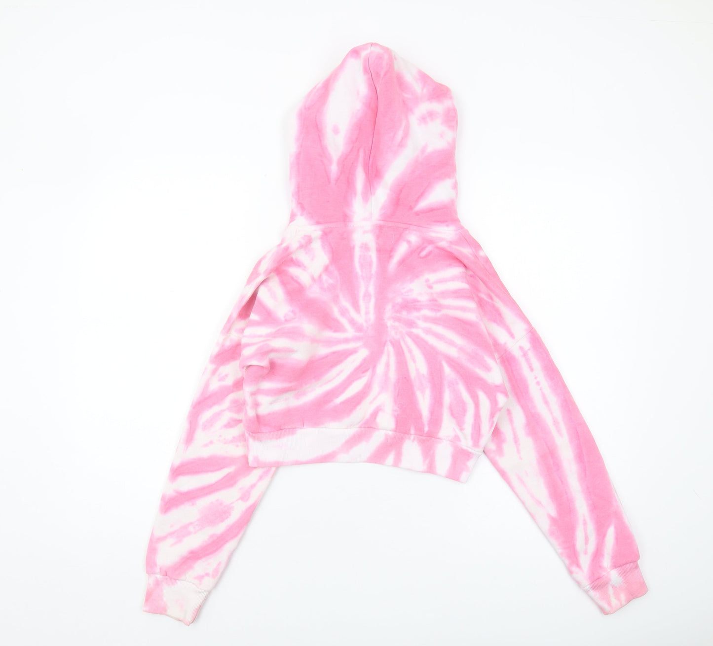 Dindydoll Girls Pink Tie-Dye Pullover Hoodie 8-9 Years