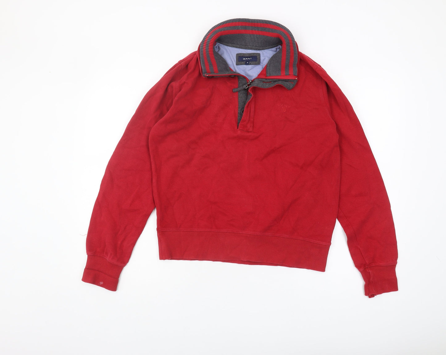 Mens UK Size S GANT Red Pullover Sweatshirt