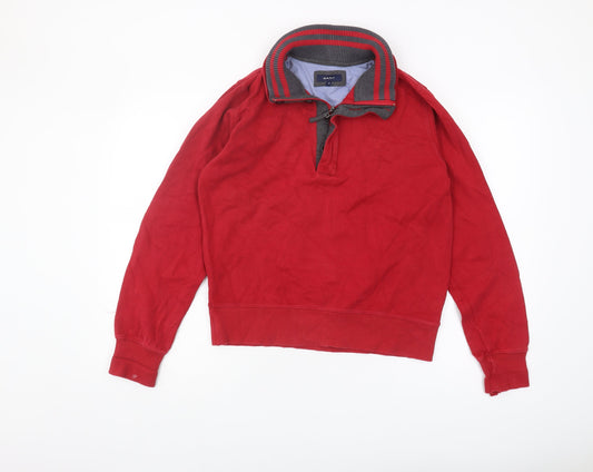 Mens UK Size S GANT Red Pullover Sweatshirt