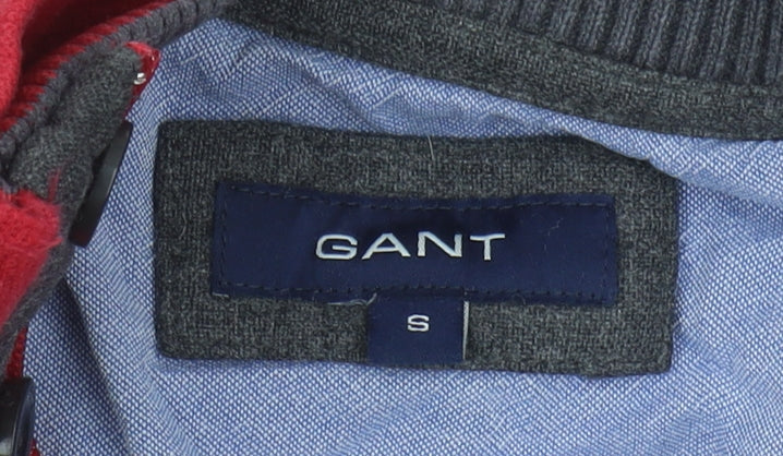 Mens UK Size S GANT Red Pullover Sweatshirt