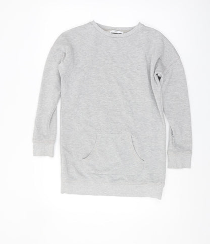 Marks and Spencer Girls Grey Pullover Sweatshirt 12-13 Years