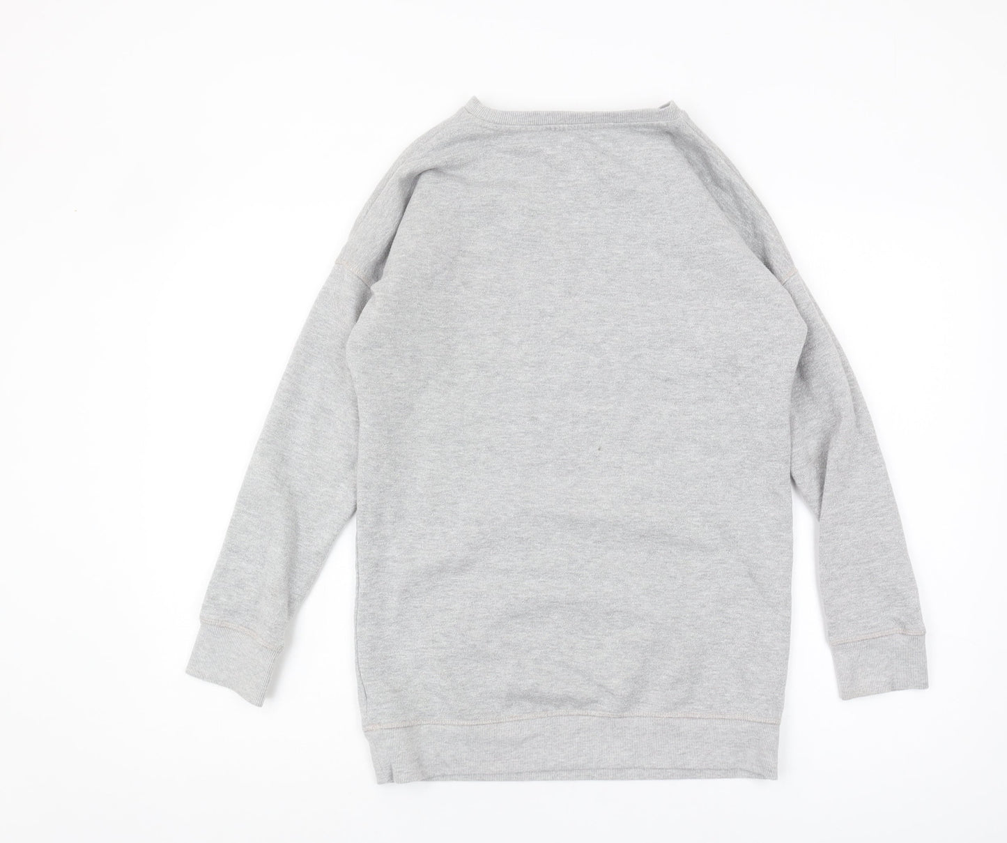 Marks and Spencer Girls Grey Pullover Sweatshirt 12-13 Years