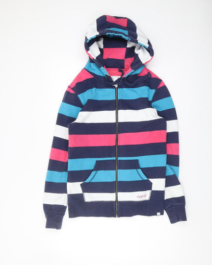 Animal Women's Multicoloured Striped Hoodie - UK 12