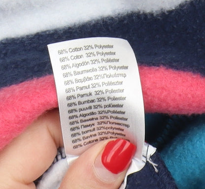 Animal Women's Multicoloured Striped Hoodie - UK 12