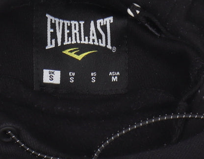 Mens UK Size S Everlast Black Pullover Hoodie