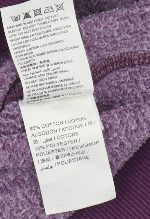 SuperDry Women's Purple Hoodie, Size S, Casual Pullover