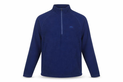 Mens UK Size S Trespass Blue Henley Sweatshirt