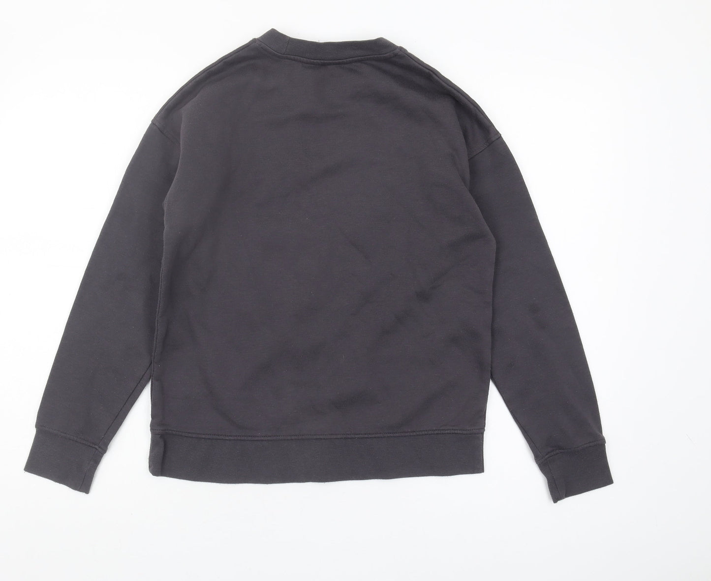 Womens UK Size 2XS Disney Black Pullover Sweatshirt