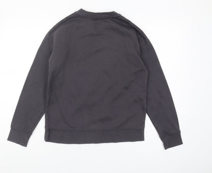 Womens UK Size 2XS Disney Black Pullover Sweatshirt