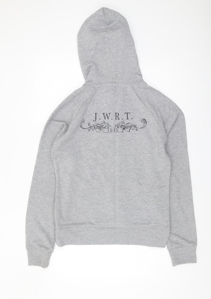 Womens UK Size 14 Jack Wills Grey Pullover Hoodie