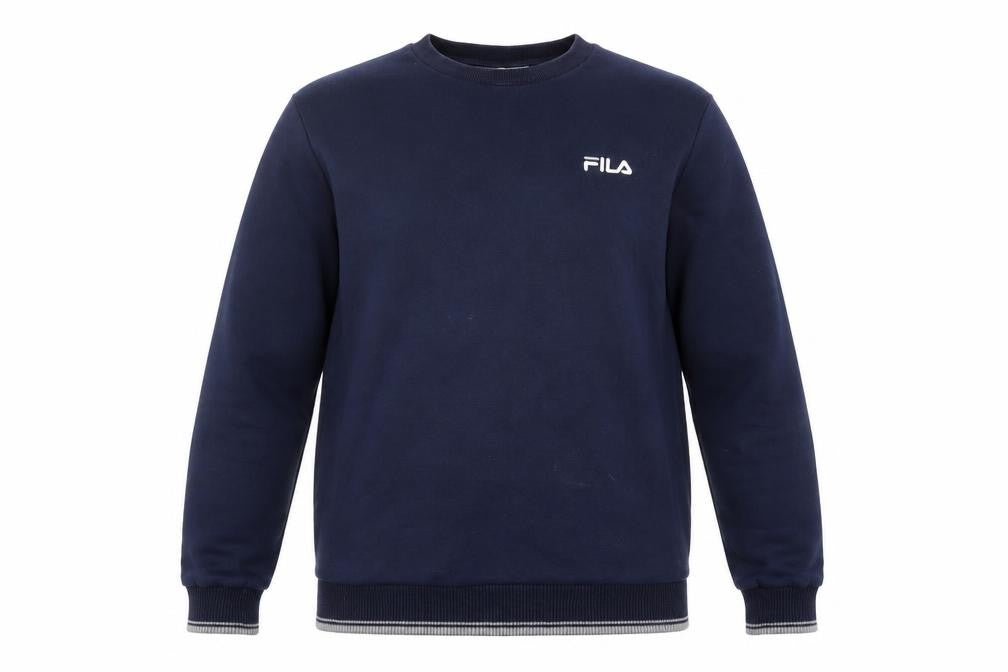 Mens UK Size M FILA Blue Pullover Sweatshirt