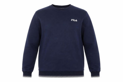Mens UK Size M FILA Blue Pullover Sweatshirt