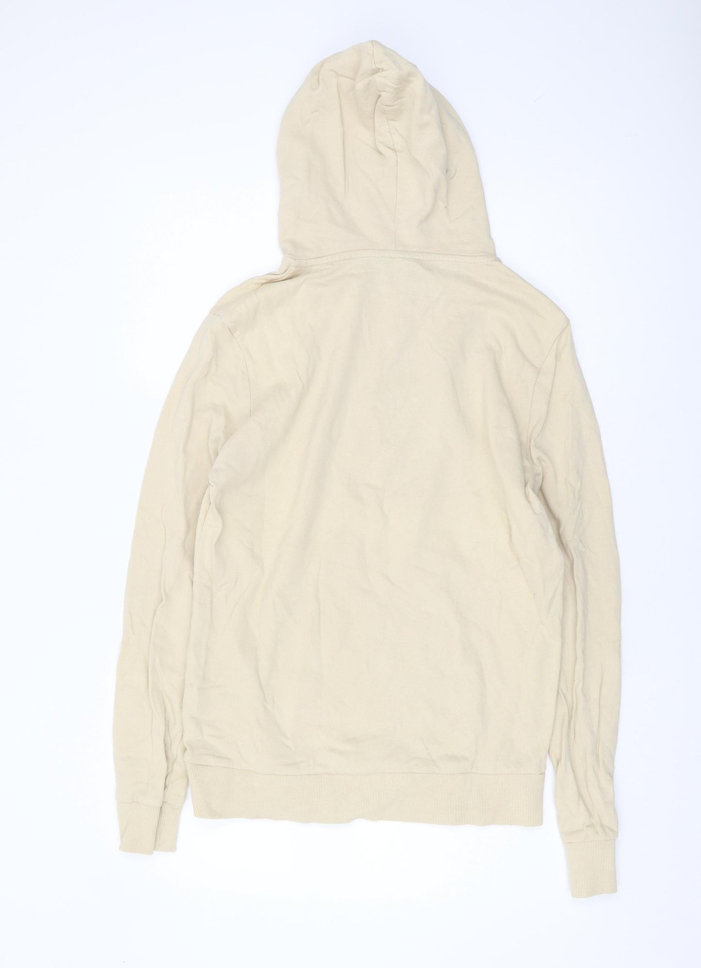 Mens UK Size S Closure London Beige Pullover Hoodie