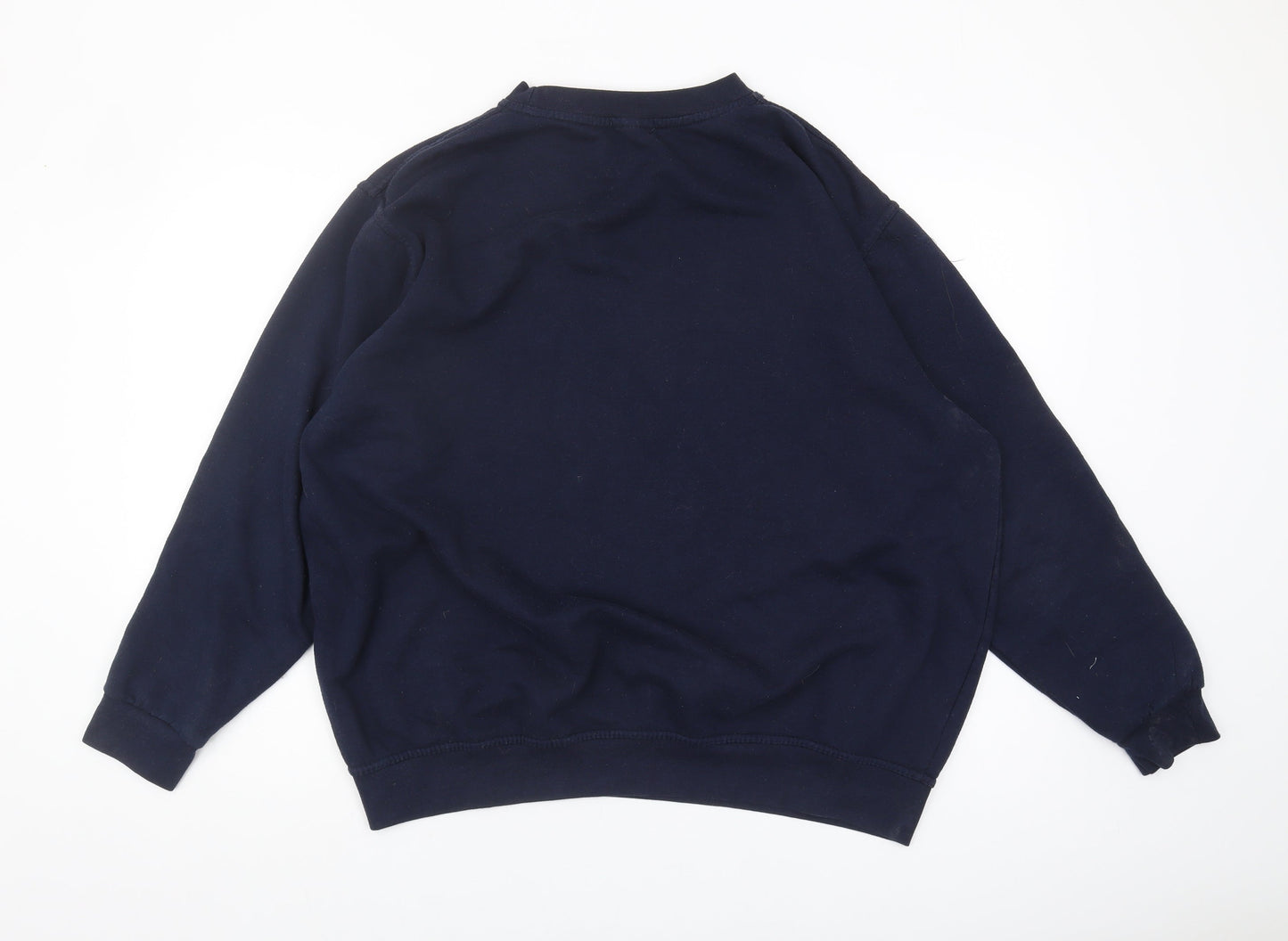 Mens UK Size M PRETTYLITTLETHING Blue Pullover Sweatshirt