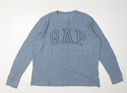 Mens UK Size L Gap Blue  T-Shirt